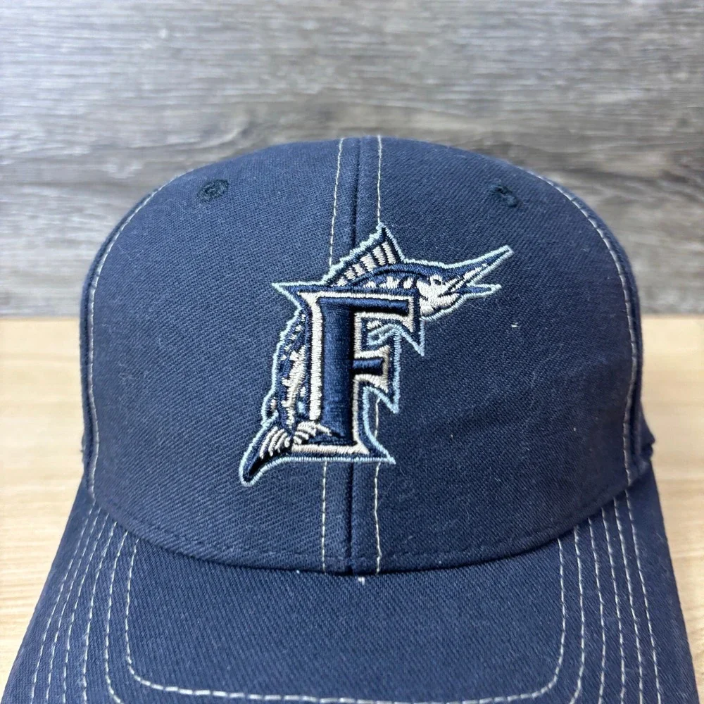 Florida Marlins‎ Hat Cap Fitted Youth One Size Blue MLB Baseball Twins Boys